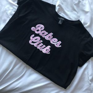 GREAT CONDITION BABES CLUB GRAPHIC TEE